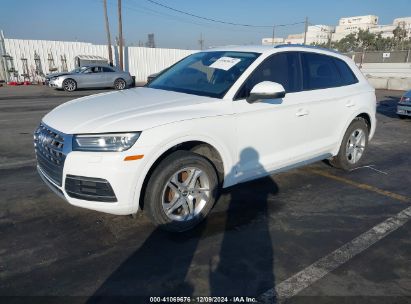 2018 AUDI Q5 2.0T PREMIUM/2.0T TECH PREMIUM White  Gasoline WA1ANAFY7J2138644 photo #3