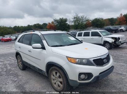 2013 KIA SORENTO LX White  Gasoline 5XYKT4A64DG346241 photo #1