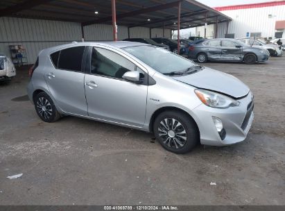 2015 TOYOTA PRIUS C ONE Silver  Hybrid JTDKDTB36F1097441 photo #1