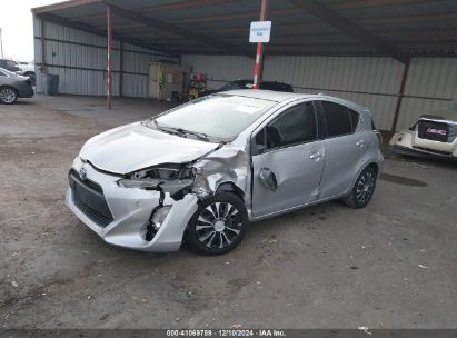 2015 TOYOTA PRIUS C ONE Silver  Hybrid JTDKDTB36F1097441 photo #3