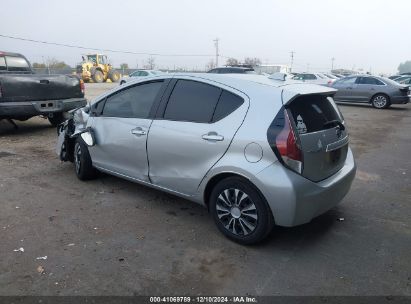 2015 TOYOTA PRIUS C ONE Silver  Hybrid JTDKDTB36F1097441 photo #4