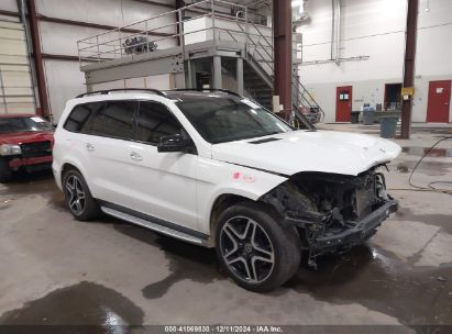 2018 MERCEDES-BENZ GLS 550 4MATIC White  Gasoline 4JGDF7DEXJB024418 photo #1