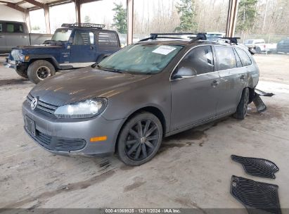 2012 VOLKSWAGEN JETTA SPORTWAGEN 2.0L TDI Gray  Diesel 3VWPL7AJ8CM647539 photo #3