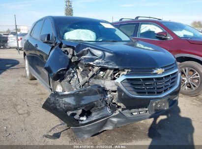 2018 CHEVROLET EQUINOX LS Black  Gasoline 2GNAXHEV9J6230137 photo #1