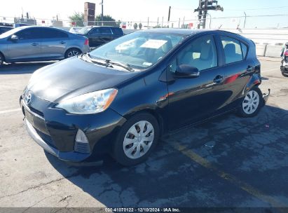 2013 TOYOTA PRIUS C ONE Black  Hybrid JTDKDTB30D1044392 photo #3