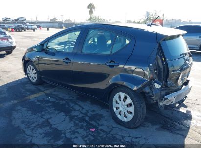 2013 TOYOTA PRIUS C ONE Black  Hybrid JTDKDTB30D1044392 photo #4