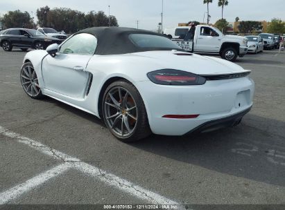 2019 PORSCHE 718 BOXSTER S White  Gasoline WP0CB2A81KS228734 photo #4