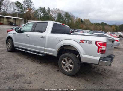 2018 FORD F-150 XLT Silver  Gasoline 1FTFW1E5XJKC36499 photo #4