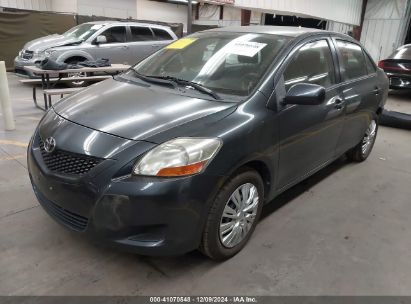 2011 TOYOTA YARIS Gray  Gasoline JTDBT4K36B1400804 photo #3