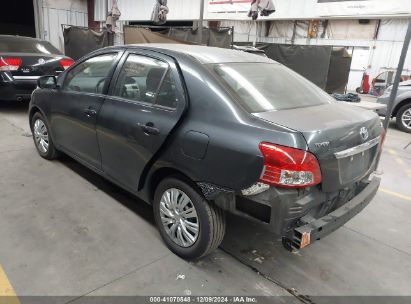 2011 TOYOTA YARIS Gray  Gasoline JTDBT4K36B1400804 photo #4