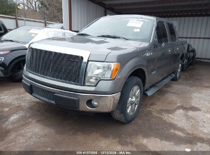 2012 FORD F-150 XLT Gray  Gasoline 1FTFW1CT2CFC95334 photo #3