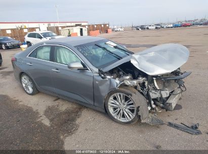 2024 CADILLAC CT4 PREMIUM LUXURY Silver  Gasoline 1G6DB5RK7R0106393 photo #1