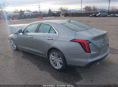 2024 CADILLAC CT4 PREMIUM LUXURY Silver  Gasoline 1G6DB5RK7R0106393 photo #4