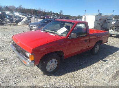 1987 NISSAN D21 SHORT BED Red  Gasoline 1N6ND11S3HC331968 photo #3