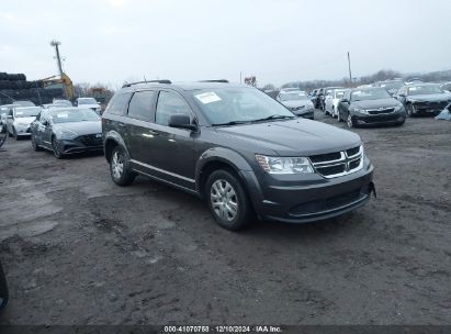 2017 DODGE JOURNEY SE Gray  Gasoline 3C4PDCAB6HT529598 photo #1