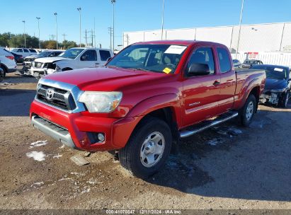 2015 TOYOTA TACOMA PRERUNNER ACCESS CAB Red  Gasoline 5TFTU4GN5FX081829 photo #3