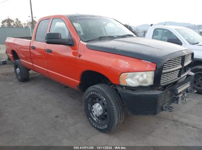 2005 DODGE RAM 2500 ST Orange  Gasoline 3D7KS28D35G857914 photo #1