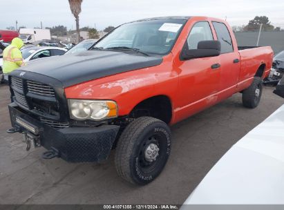 2005 DODGE RAM 2500 ST Orange  Gasoline 3D7KS28D35G857914 photo #3