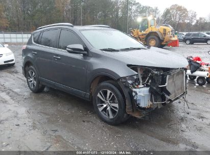 2018 TOYOTA RAV4 ADVENTURE/XLE Gray  Gasoline JTMWFREV5JD116225 photo #1