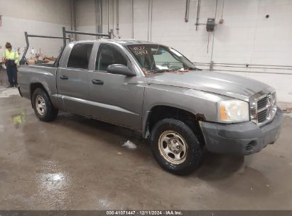 2007 DODGE DAKOTA ST Gray  Flexible Fuel 1D7HW28P47S256404 photo #1