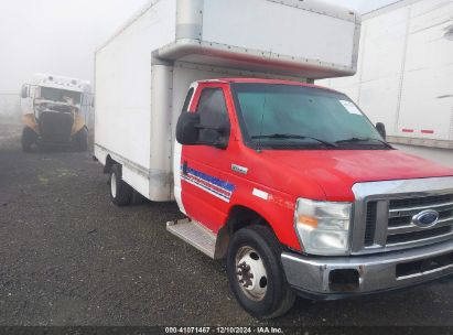 2009 FORD E-450 CUTAWAY Red  Diesel 1FDXE45P79DA71503 photo #1