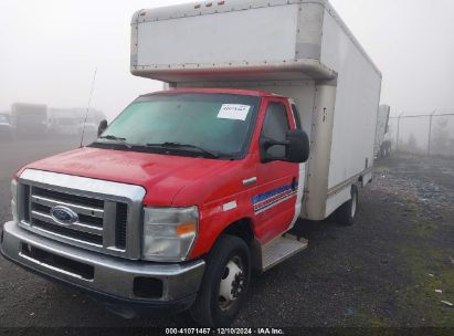 2009 FORD E-450 CUTAWAY Red  Diesel 1FDXE45P79DA71503 photo #3