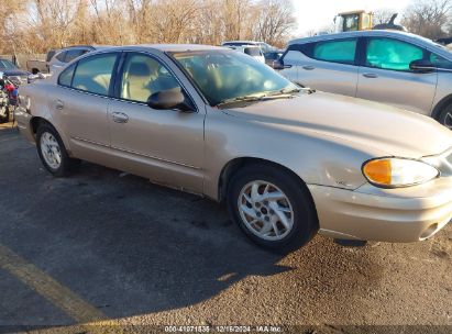 2003 PONTIAC GRAND AM SE1 Champagne  Gasoline 1G2NF52E33C112602 photo #1