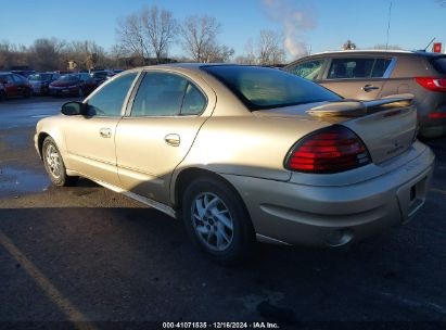 2003 PONTIAC GRAND AM SE1 Champagne  Gasoline 1G2NF52E33C112602 photo #4