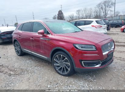 2019 LINCOLN NAUTILUS RESERVE Red  Gasoline 2LMPJ8LPXKBL10483 photo #1