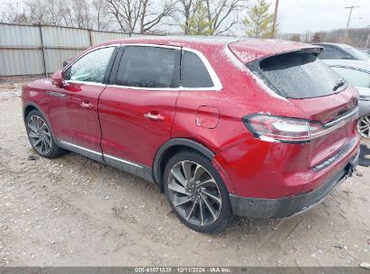 2019 LINCOLN NAUTILUS RESERVE Red  Gasoline 2LMPJ8LPXKBL10483 photo #4