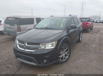 2012 DODGE JOURNEY CREW Black  Flexible Fuel 3C4PDCDG5CT146722 photo #3