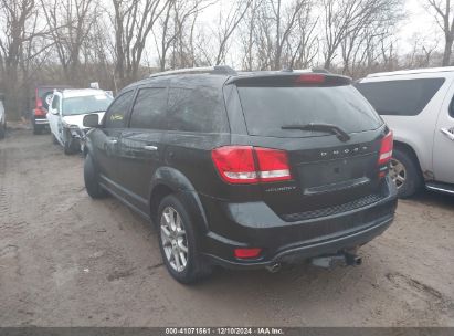 2012 DODGE JOURNEY CREW Black  Flexible Fuel 3C4PDCDG5CT146722 photo #4