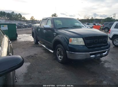 2006 FORD F-150 LARIAT/XLT Green  Gasoline 1FTPW12586FB23658 photo #1