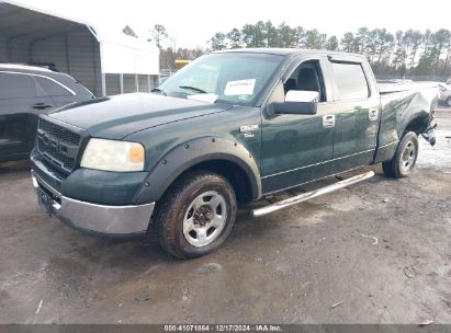 2006 FORD F-150 LARIAT/XLT Green  Gasoline 1FTPW12586FB23658 photo #3