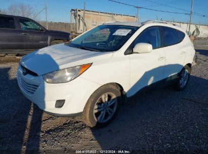 2011 HYUNDAI TUCSON GLS White  Gasoline KM8JUCAC3BU309326 photo #3