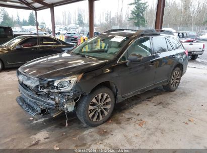 2015 SUBARU OUTBACK 2.5I LIMITED Black  Gasoline 4S4BSBNC4F3353295 photo #3