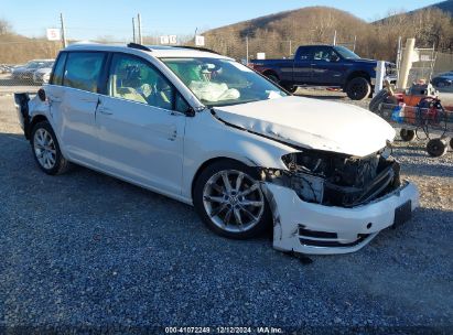 2016 VOLKSWAGEN GOLF SPORTWAGEN TSI LIMITED EDITION/TSI S 4-DOOR/TSI SE 4-DOOR/TSI SEL 4-DOOR White  Gasoline 3VWC17AU7GM513464 photo #1