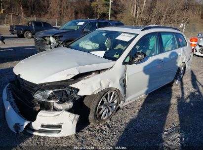 2016 VOLKSWAGEN GOLF SPORTWAGEN TSI LIMITED EDITION/TSI S 4-DOOR/TSI SE 4-DOOR/TSI SEL 4-DOOR White  Gasoline 3VWC17AU7GM513464 photo #3