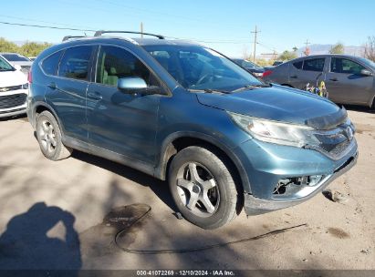 2016 HONDA CR-V EX Blue  Gasoline 2HKRM3H52GH504396 photo #1