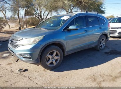 2016 HONDA CR-V EX Blue  Gasoline 2HKRM3H52GH504396 photo #3