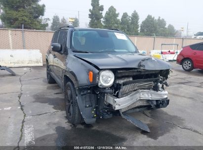 2017 JEEP RENEGADE ALTITUDE FWD Gray  Gasoline ZACCJABB0HPG29309 photo #1