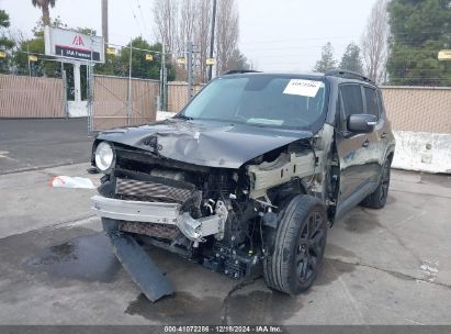 2017 JEEP RENEGADE ALTITUDE FWD Gray  Gasoline ZACCJABB0HPG29309 photo #3