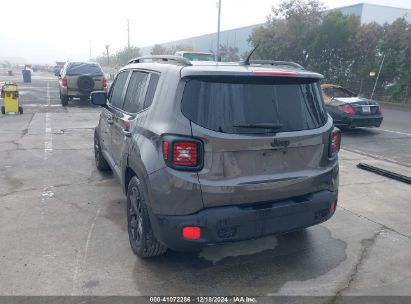 2017 JEEP RENEGADE ALTITUDE FWD Gray  Gasoline ZACCJABB0HPG29309 photo #4