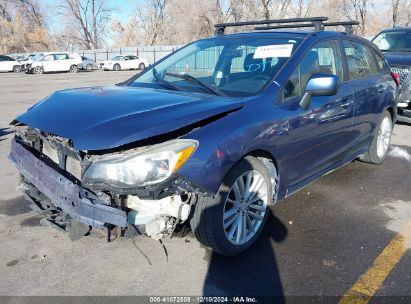 2013 SUBARU IMPREZA 2.0I LIMITED Blue  Gasoline JF1GPAK65DH818368 photo #3