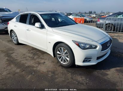 2017 INFINITI Q50 2.0T PREMIUM White  Gasoline JN1CV7AP9HM642646 photo #1