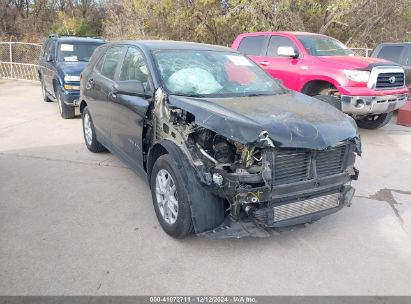 2023 CHEVROLET EQUINOX FWD LS Black  Gasoline 3GNAXHEG4PL201442 photo #1