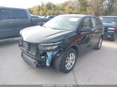 2023 CHEVROLET EQUINOX FWD LS Black  Gasoline 3GNAXHEG4PL201442 photo #3