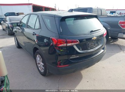 2023 CHEVROLET EQUINOX FWD LS Black  Gasoline 3GNAXHEG4PL201442 photo #4