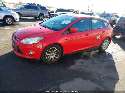 2012 FORD FOCUS SE Red  Gasoline 1FAHP3K24CL394853 photo #3