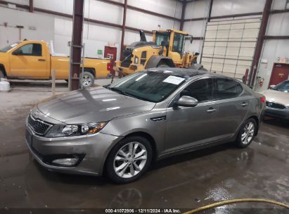 2013 KIA OPTIMA EX Gray  Gasoline 5XXGN4A70DG255898 photo #3